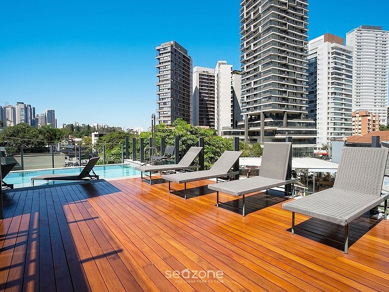 Studio en Cond. c/ Piscina y Vista Cid. GPE0011