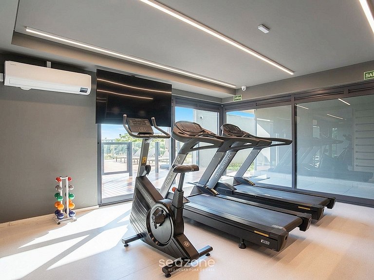 Studio em Cond. c/ Piscina e Vista Cid. GPE0011