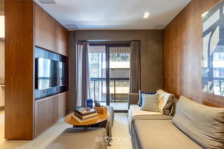 Apto. en Condo. c/ Piscina a 80m Playa FVS0305