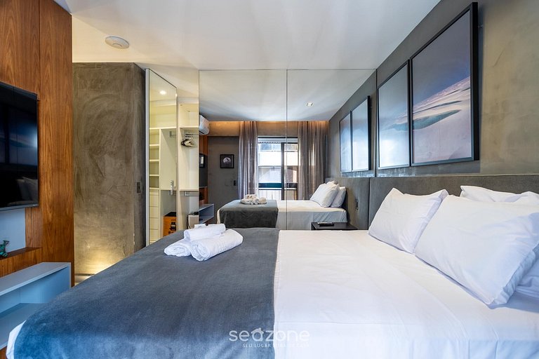 Apto. en Condo. c/ Piscina a 80m Playa FVS0305