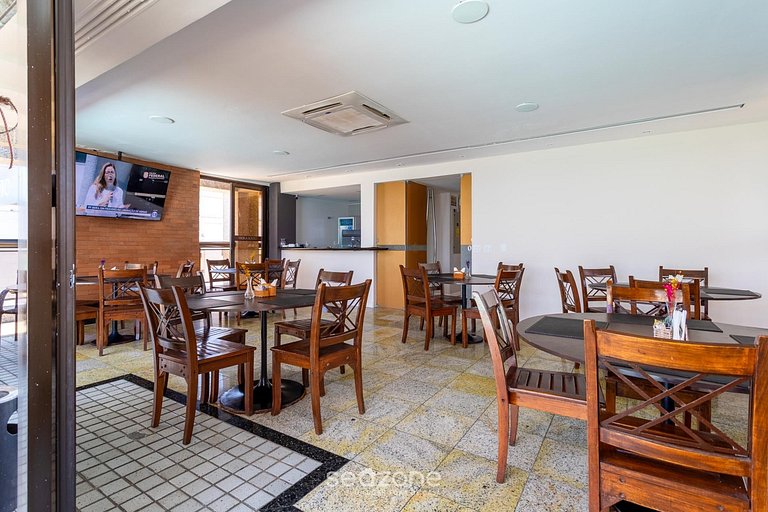 Apto. em Cond. c/ Piscina a 80m da Praia FVS0305