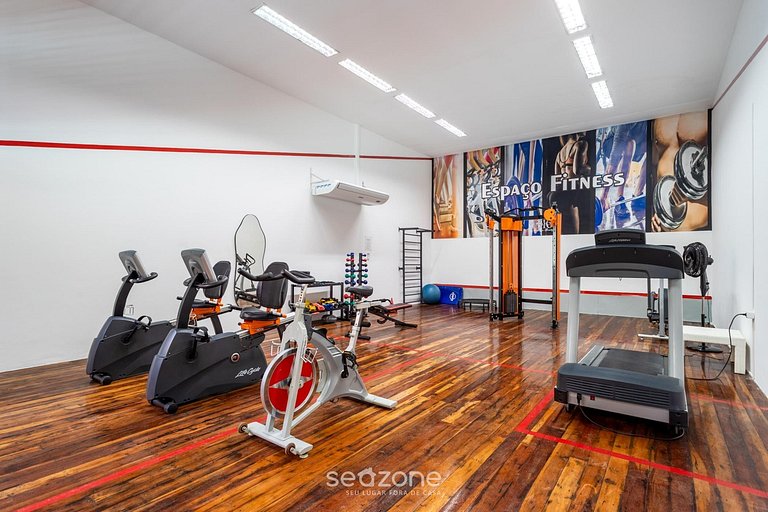 Apto. em Cond. c/ Piscina a 80m da Praia FVS0305