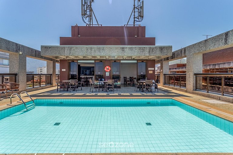 Apto. em Cond. c/ Piscina a 80m da Praia FVS0305