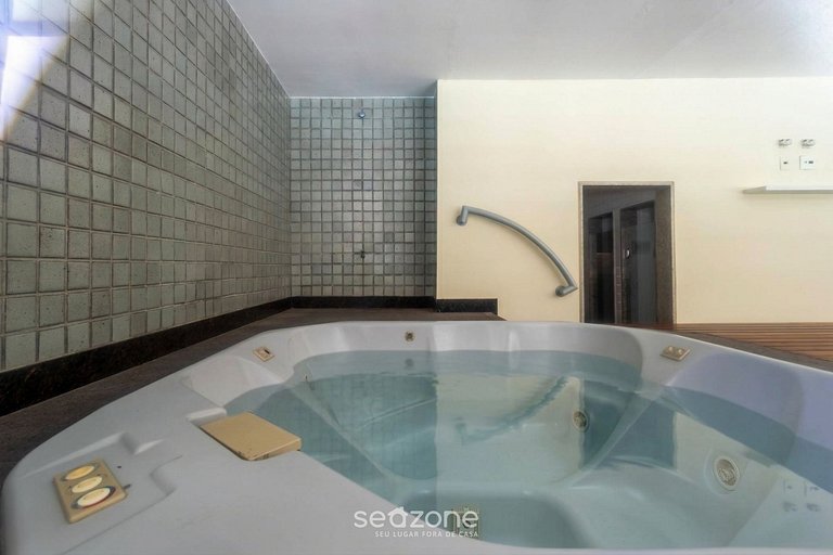 Apto. em Cond. c/ Piscina a 80m da Praia FVS0305
