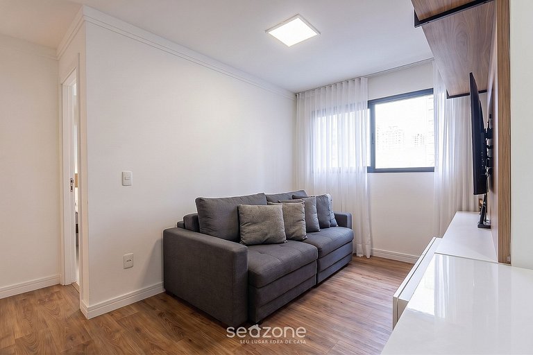 Studio em Cond. a 420m da Praia EEP1002