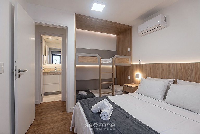Studio en Condo. a 420m de la Playa EEP1002