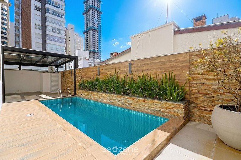 Apto. c/ Piscina priv. e churrasq. SDM0102