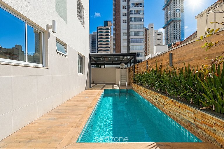 Apto. c/ piscina priv. y parr. SDM0102