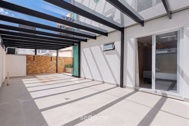 Apto. c/ Piscina priv. e churrasq. SDM0102