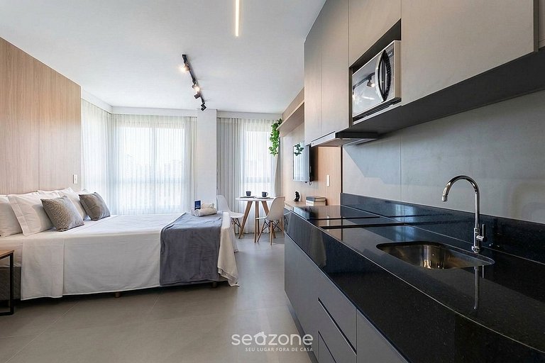 Studio en Condo. c/ Piscina a 760m Playa JML0801