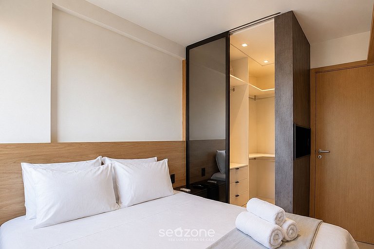 Apto. em Cond. c/ Piscina a 850m da Praia SRS1005