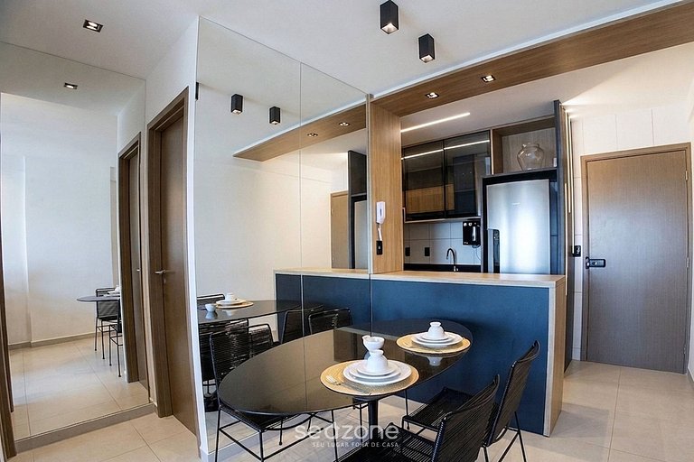 Apto. en Condo. c/ Piscina a 850m Playa SRS1005