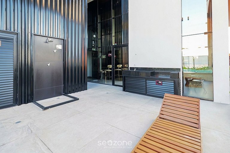 Studio em Cond. c/ Piscina a 760m Praia JML0801