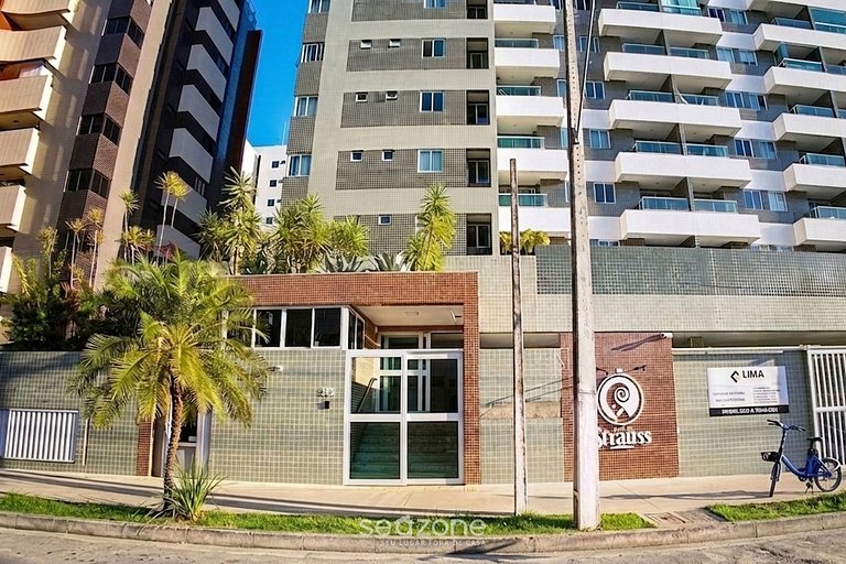 Apto. em Cond. c/ Piscina a 850m da Praia SRS1005