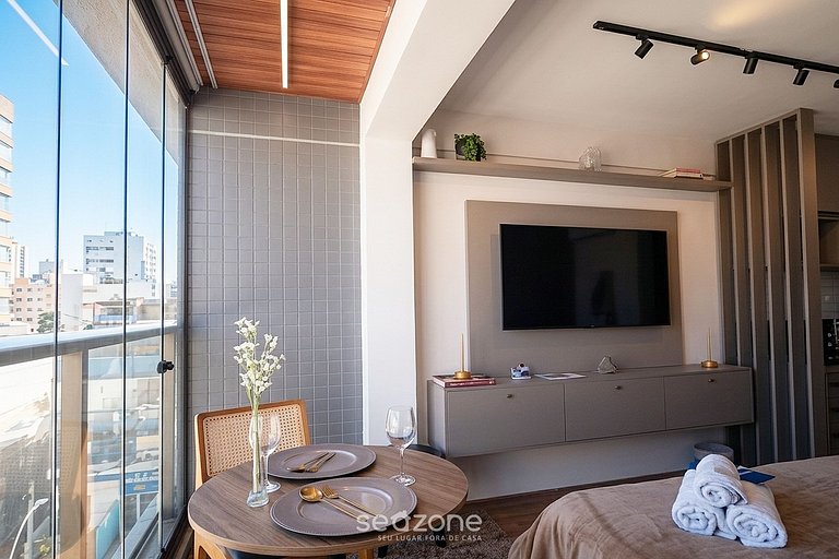 Studio en Condo. c/ Piscina en Barra CAO0404