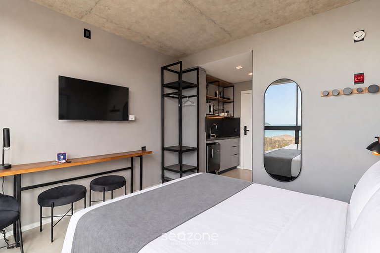 Estudio Sofisticado frente mar en Jurerê SPJ0502