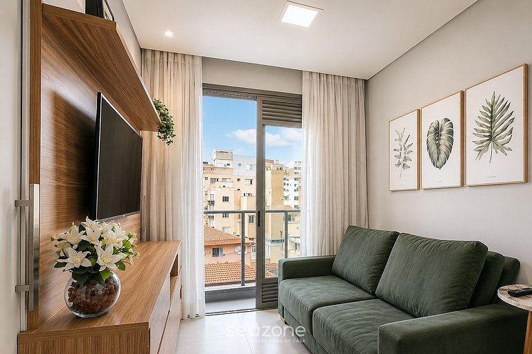 Apt. Rooftop y piscina a 300 m de la playa ELU0211