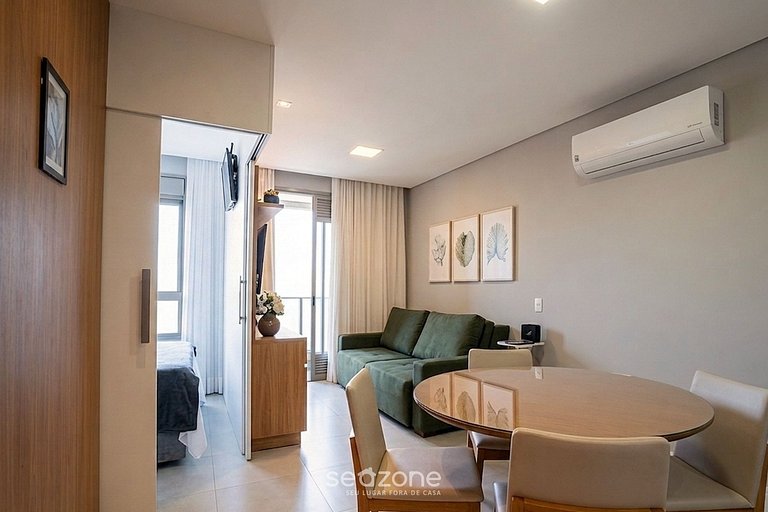 Apt. Rooftop y piscina a 300 m de la playa ELU0211