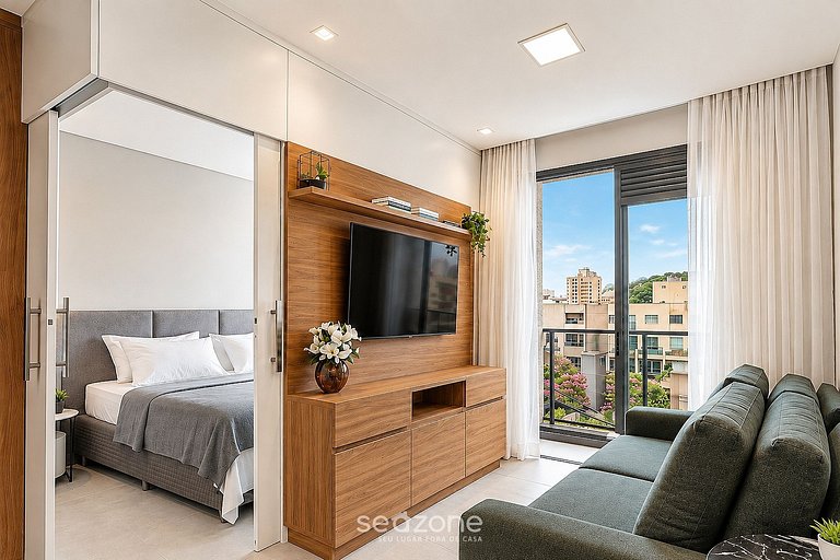 Apto c/ Rooftop e Piscina a 300m da Praia ELU0211