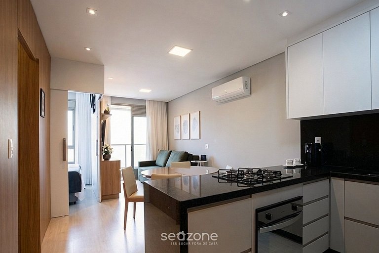 Apt. Rooftop y piscina a 300 m de la playa ELU0211