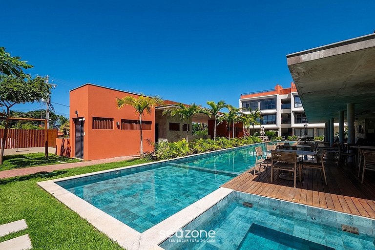 Apto. c/ Balcón en Condo. c/ Piscina VAT0002