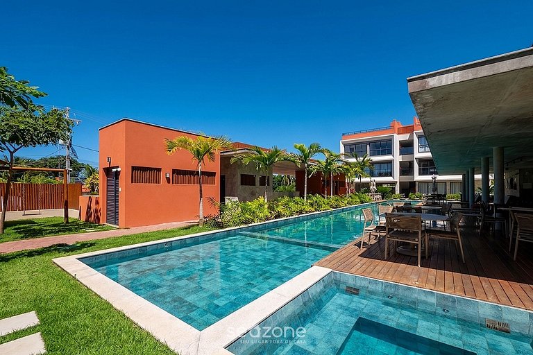 Apto. c/ Balcón en Condo. c/ Piscina VAT0002