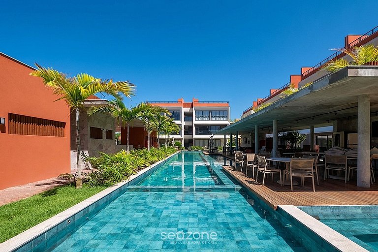 Apto. c/ Balcón en Condo. c/ Piscina VAT0002