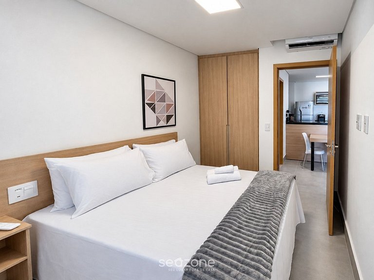 Apto. en Condo. c/ Piscina en Centro GRL1002