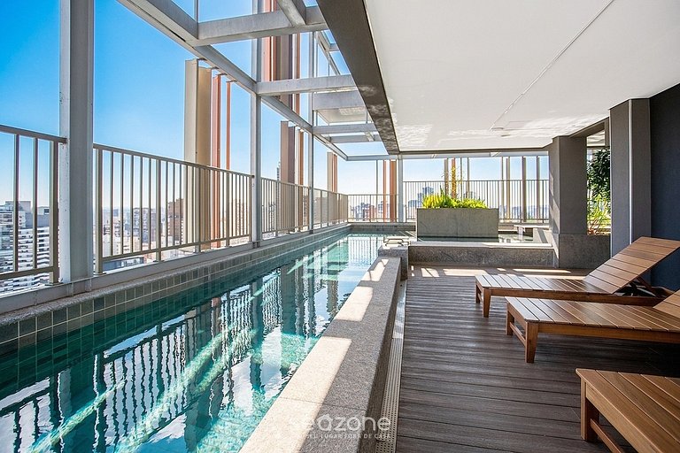 Studio c/ Vista en Condo. c/ Piscina VNM2005
