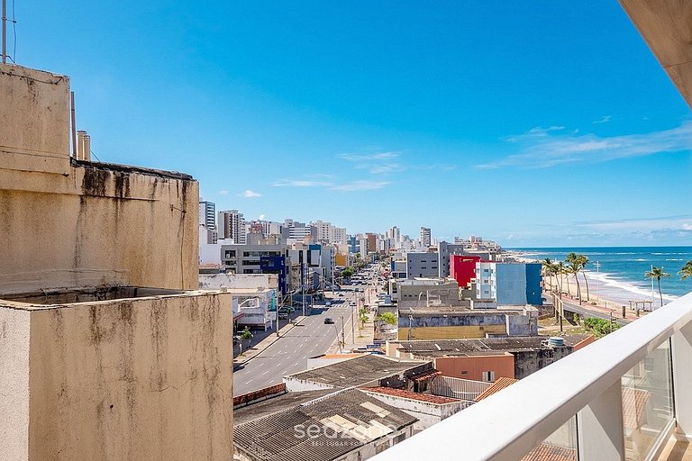 Apto. c/ vista al Mar en Condo. c/ Pisc. SMA0514