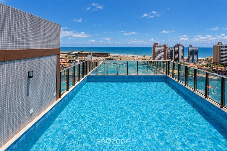 Studio em Cond. c/ Piscina a 760m Mar SMT0212