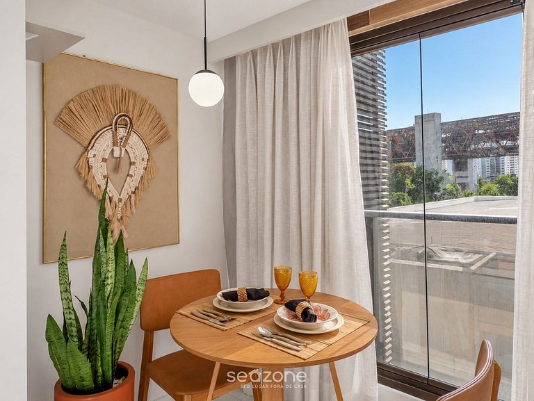 Studio em Cond. c/ Piscina a 760m Mar SMT0212