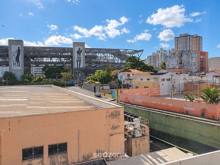 Studio en Condo. c/ Piscina a 760m Mar SMT0212