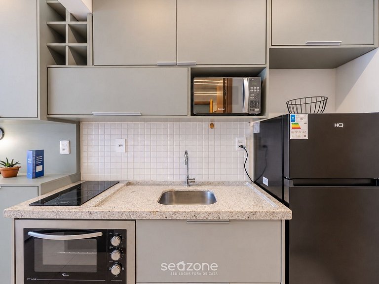 Studio em Cond. c/ Piscina a 760m Mar SMT0212