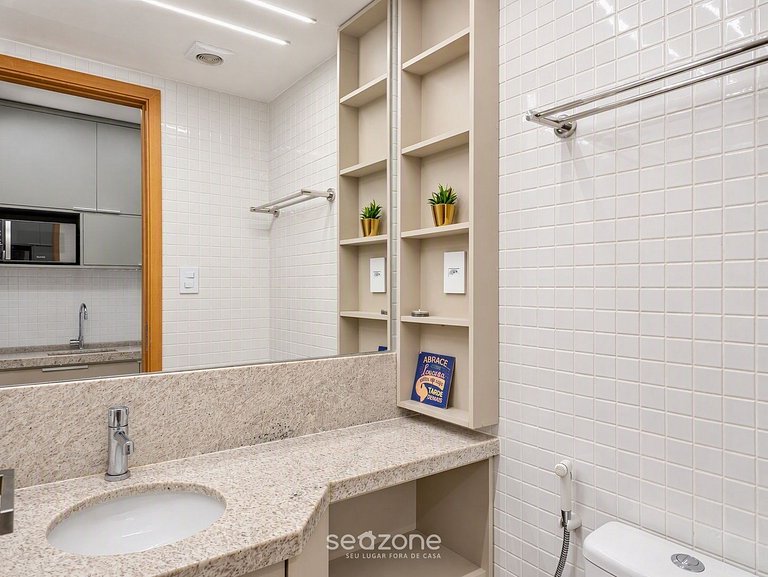 Studio em Cond. c/ Piscina a 760m Mar SMT0212