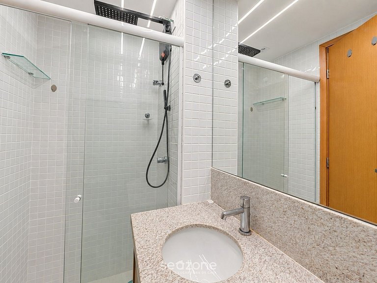 Studio em Cond. c/ Piscina a 760m Mar SMT0212