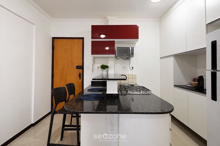 Studio Bem localizado em Cond. POE0322