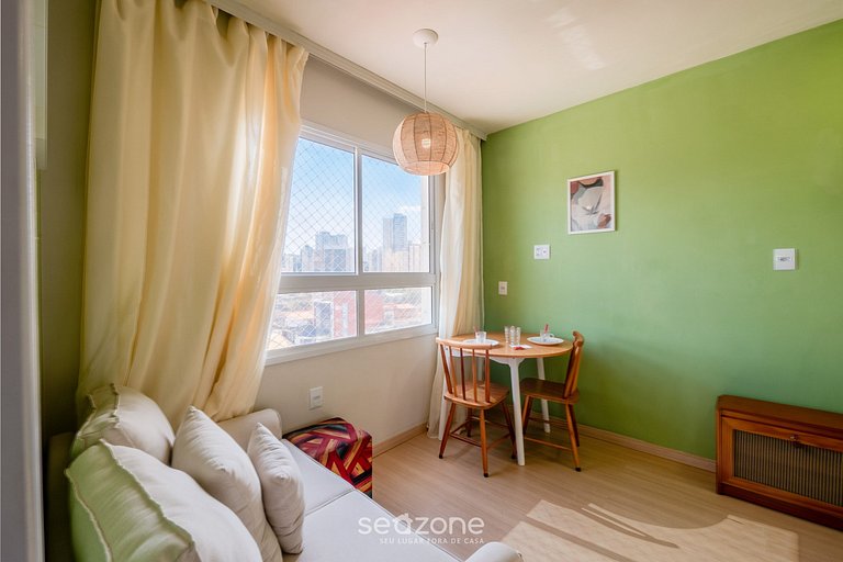 Studio em Cond. c/ vista p/ Mar SES0710