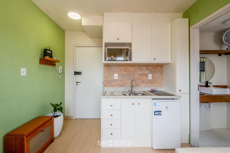 Studio em Cond. c/ vista p/ Mar SES0710