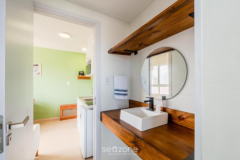 Studio em Cond. c/ vista p/ Mar SES0710