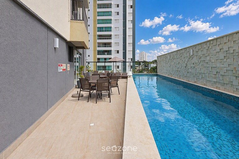 Apto. en Condo. c/ Piscina y Vista Cid. VIV1303