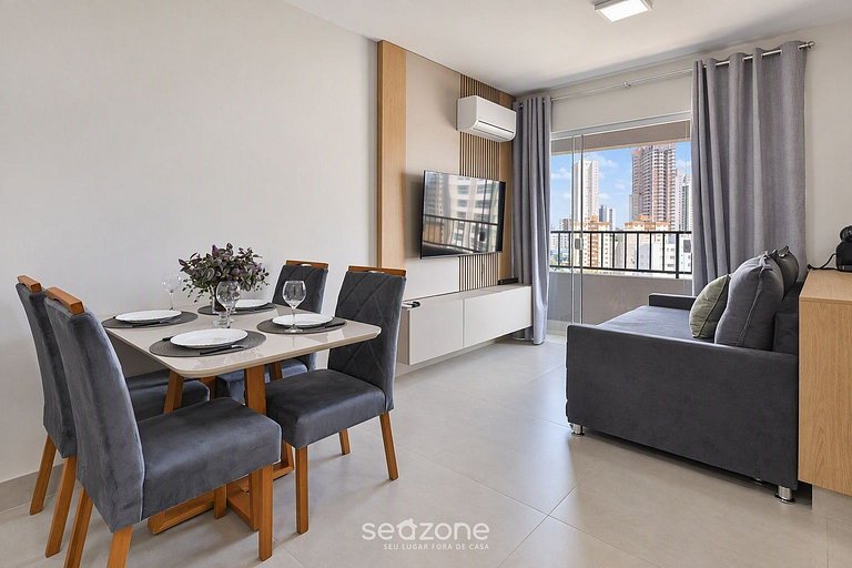 Apto. en Condo. c/ Piscina y Vista Cid. VIV1303