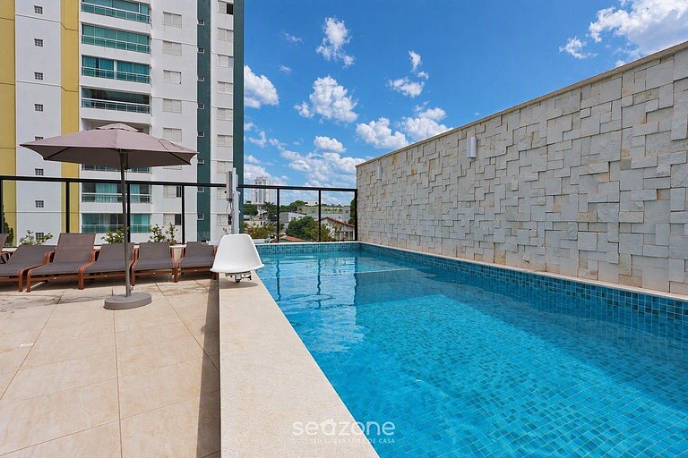 Apto. en Condo. c/ Piscina y Vista Cid. VIV1303