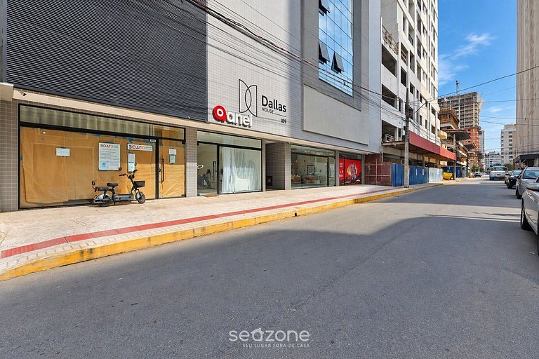 Apto. c/ churrasq. a 790m da Praia DSH1706