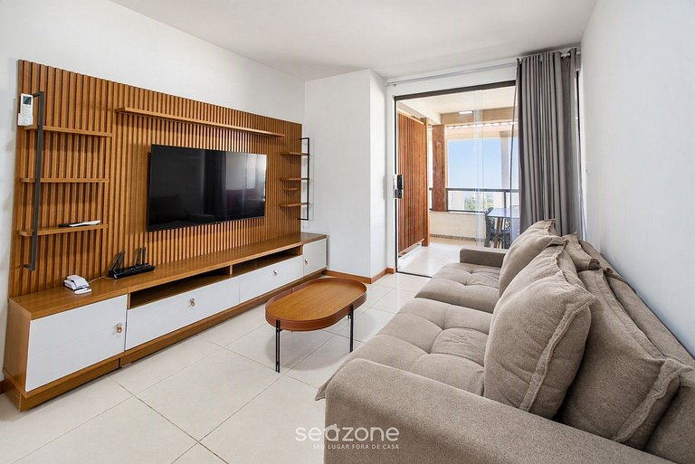 Apto. c/ Balcón en Condo. c/ Piscina PIM0083