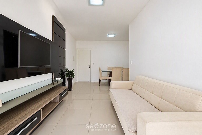 Apto. c/ churrasq. a 500m da Praia RCB0304