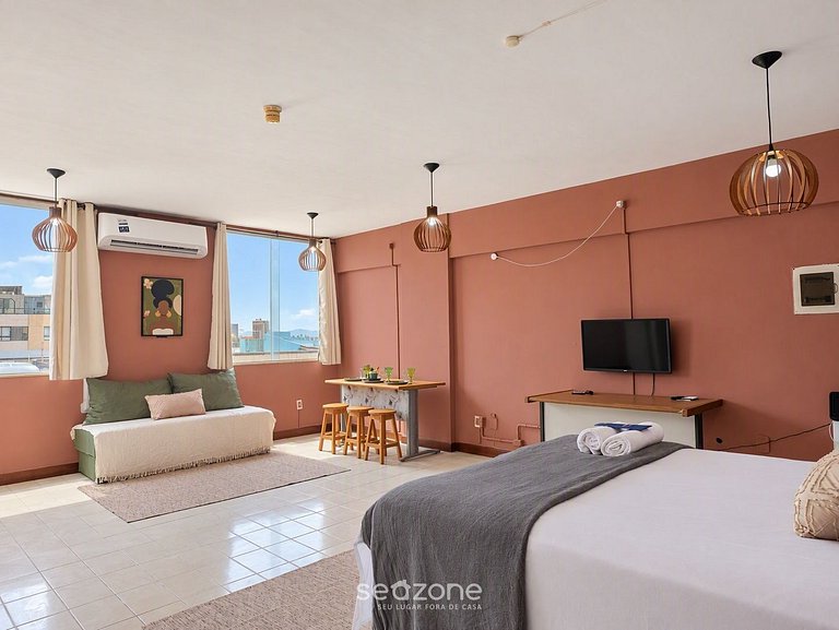 Studio c/ vista al Mar a 750m de Playa LCS0504