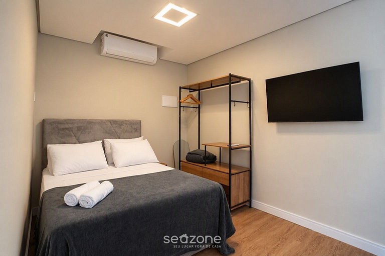 Studio em Cond. c/ vista p/ Mar DIVB1404