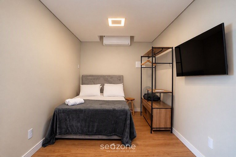 Studio em Cond. c/ vista p/ Mar DIVB1404
