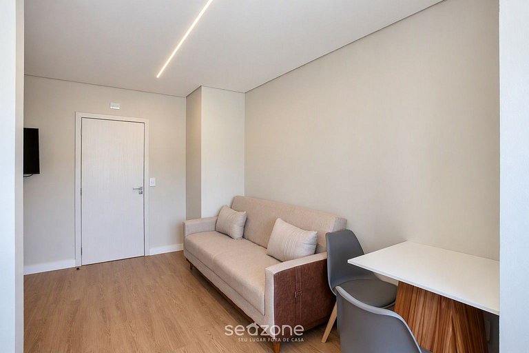 Studio em Cond. c/ vista p/ Mar DIVB1404